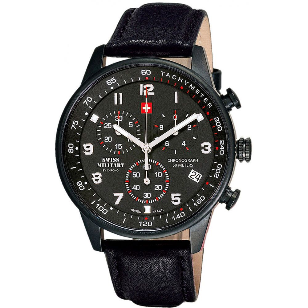 Наручные часы мужские Swiss Military by Chrono SM34012.08 черные