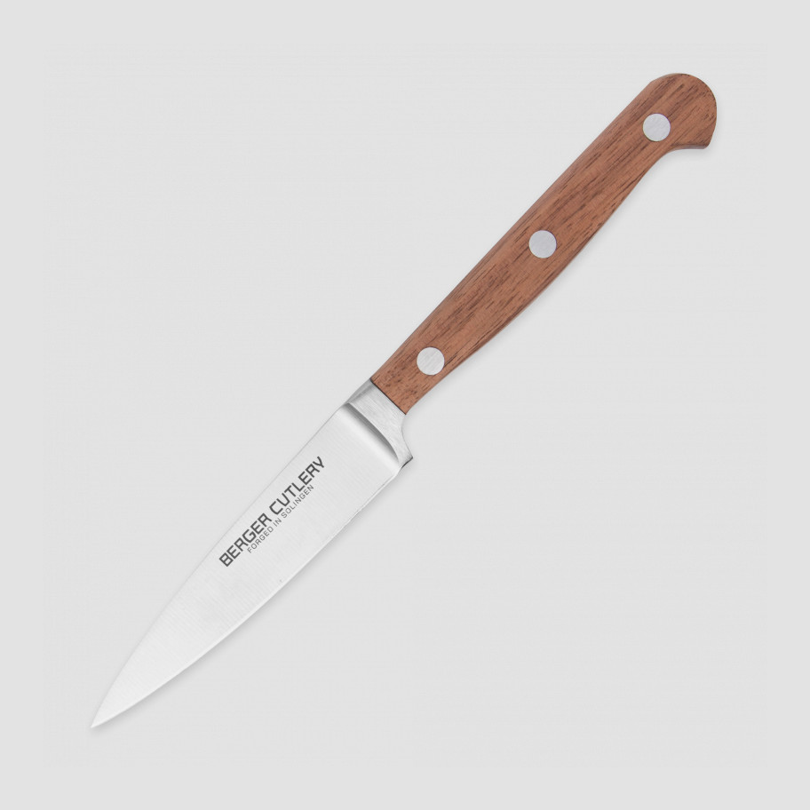 Кухонный нож BERGER CUTLERY Classic Walnut, 9 см, BC201309