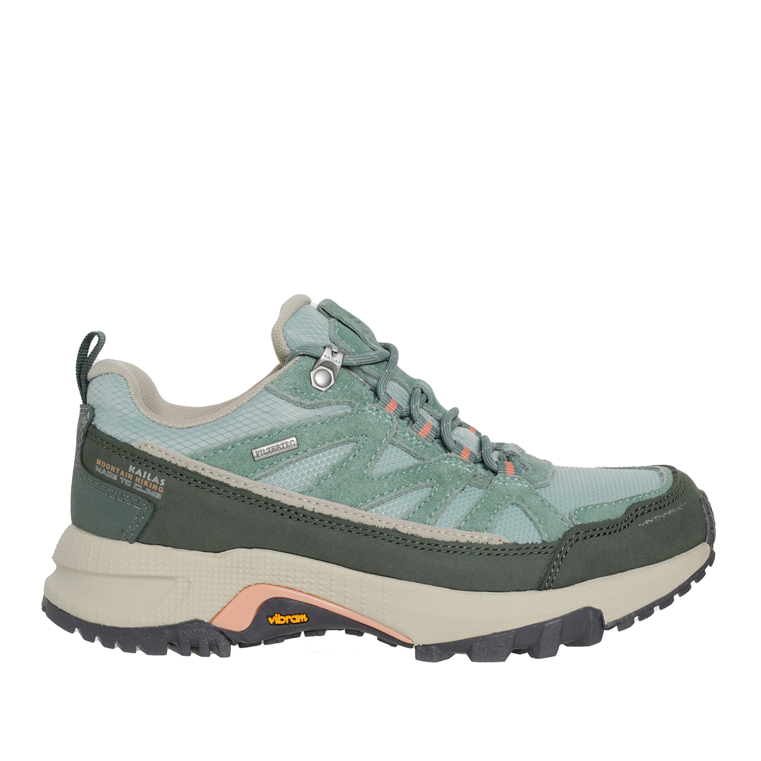 Ботинки Kailas Expedition FLT, gray blue/iceberg green/lauric green, 36 EU