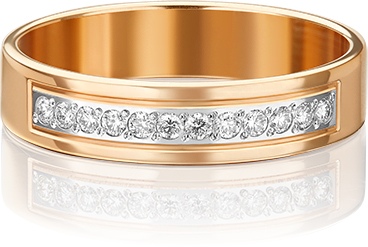

Кольцо из золота р. , PLATINA jewelry 01-1159-00-101-1110-30, бриллиант, 01-1159-00-101-1110-30