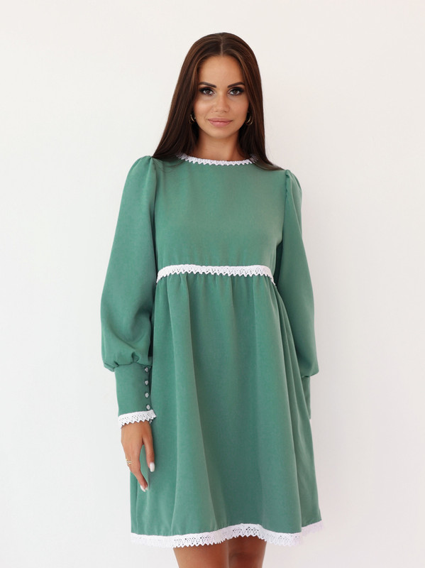 

Платье женское DAZZLE STYLE Маргарита зеленое 42 RU, Маргарита