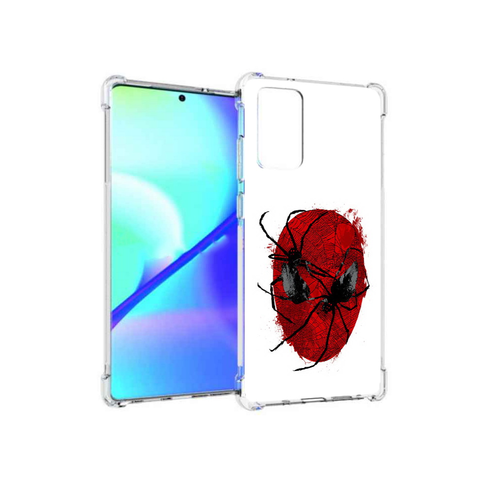 

Чехол MyPads Tocco для Samsung Galaxy Note 20 человек паук (PT152536.527.673), Прозрачный, Tocco