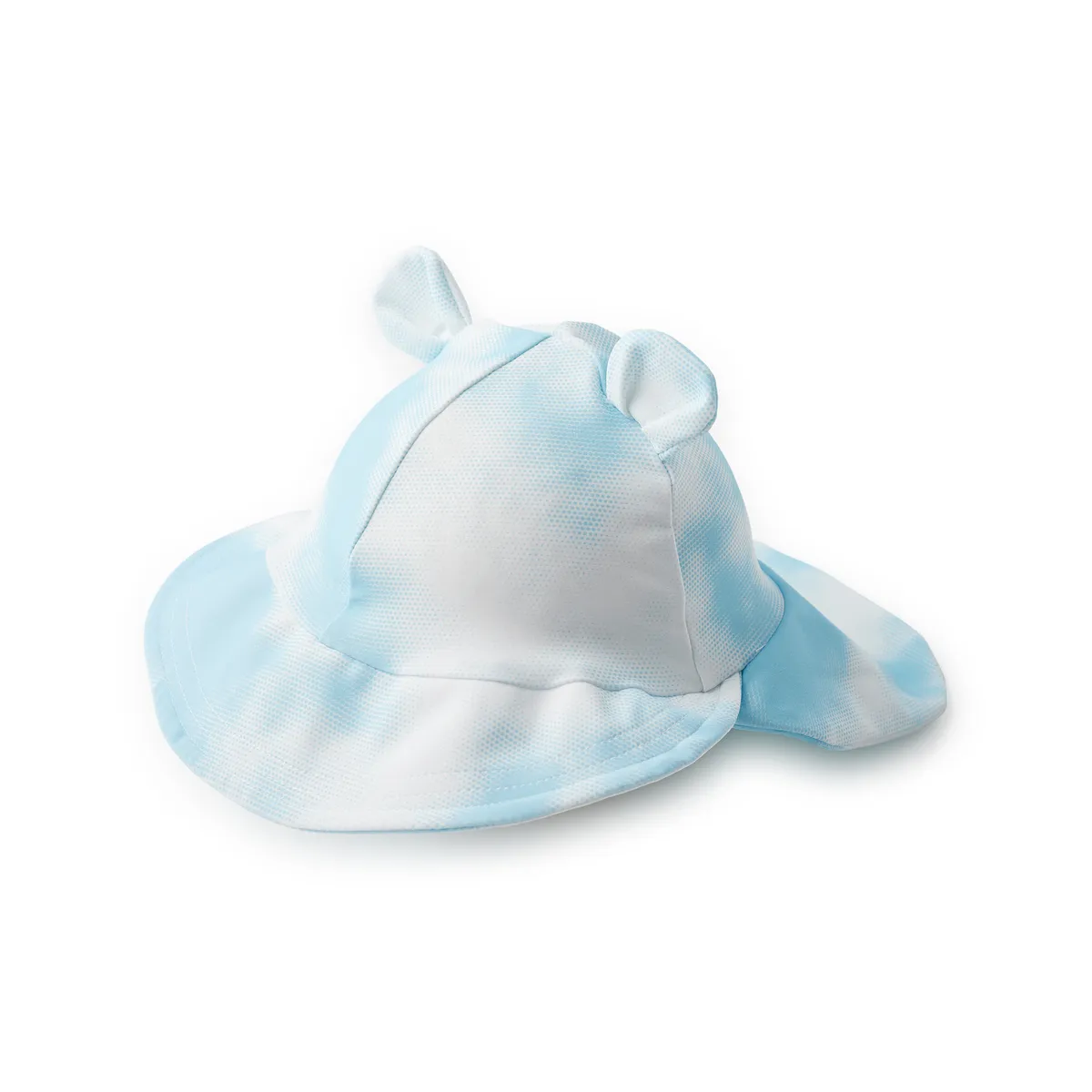 фото Панама детская happy baby 50644 цв. белый; голубой р. 50