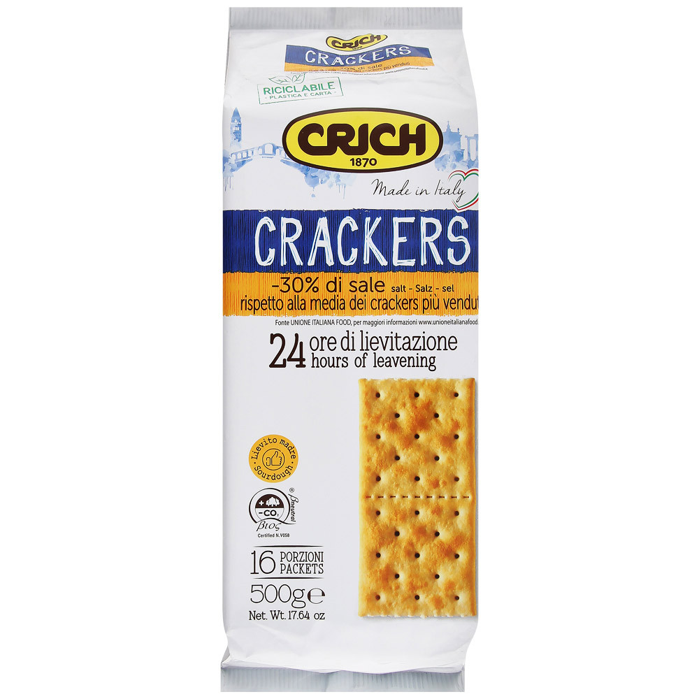 Крекер Crich Crackers unsalted несоленый 500 г
