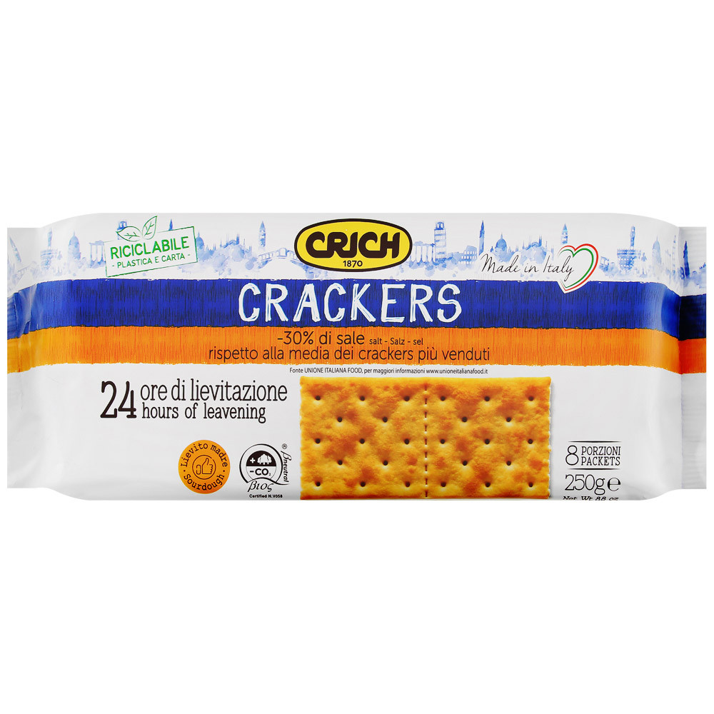 Крекер Crich Crackers unsalted несоленый 250 г