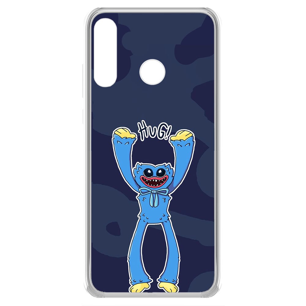 

Чехол-накладка Krutoff Clear Case Хаги Ваги Обнимашки для Honor 20E