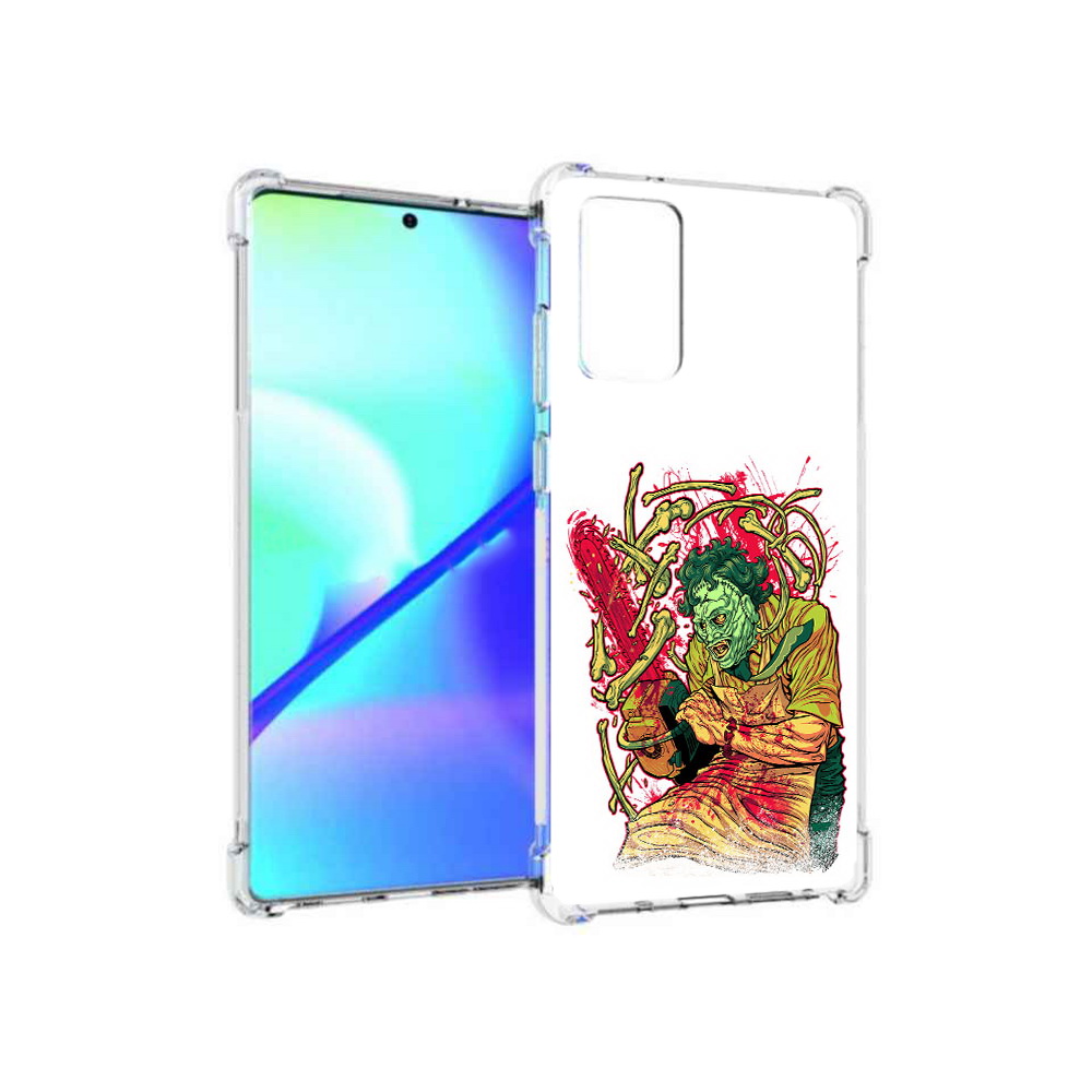 

Чехол MyPads Tocco для Samsung Galaxy Note 20 яркий мясник (PT152536.527.711), Прозрачный, Tocco