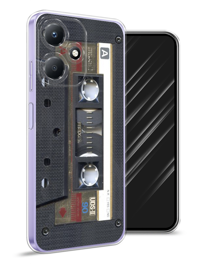 

Чехол Awog для Infinix Hot 30 Play "Пленочная кассета", Серый;белый, 3104250-9