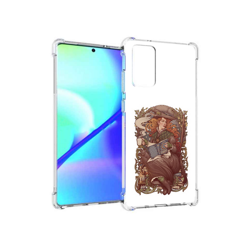 

Чехол MyPads Tocco для Samsung Galaxy Note 20 Женские_126 (PT152536.527.81), Прозрачный, Tocco