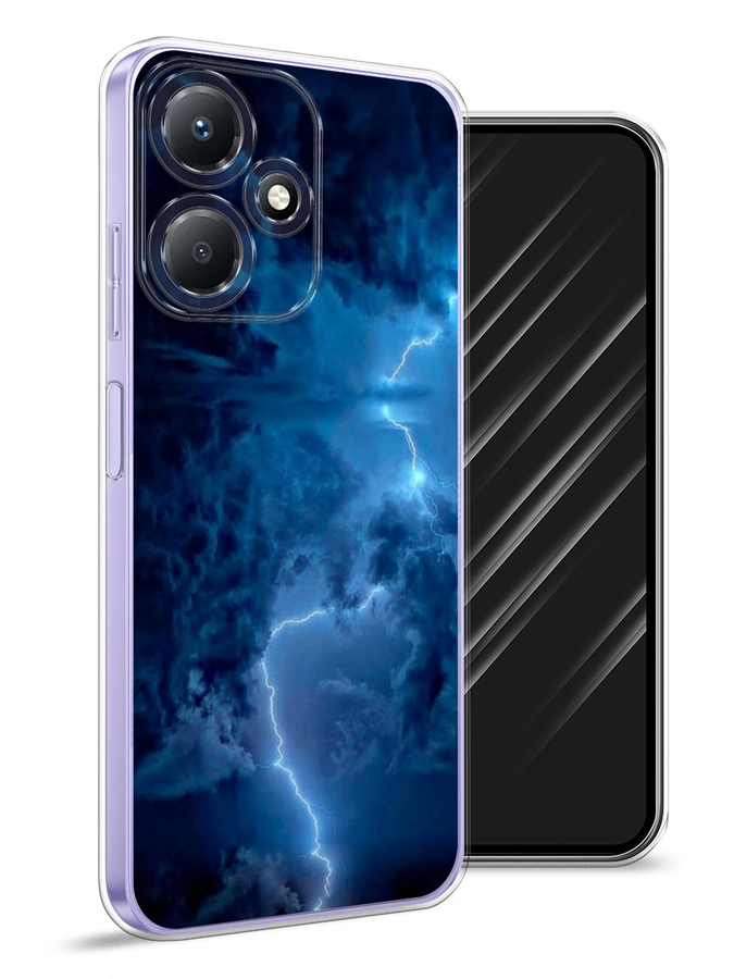 

Чехол Awog для Infinix Hot 30 Play "Молния", Синий, 3104250-4