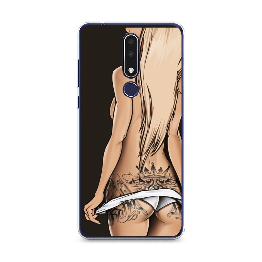 

Чехол на Nokia 3.1 Plus "Обнаженная девушка", 122850-6