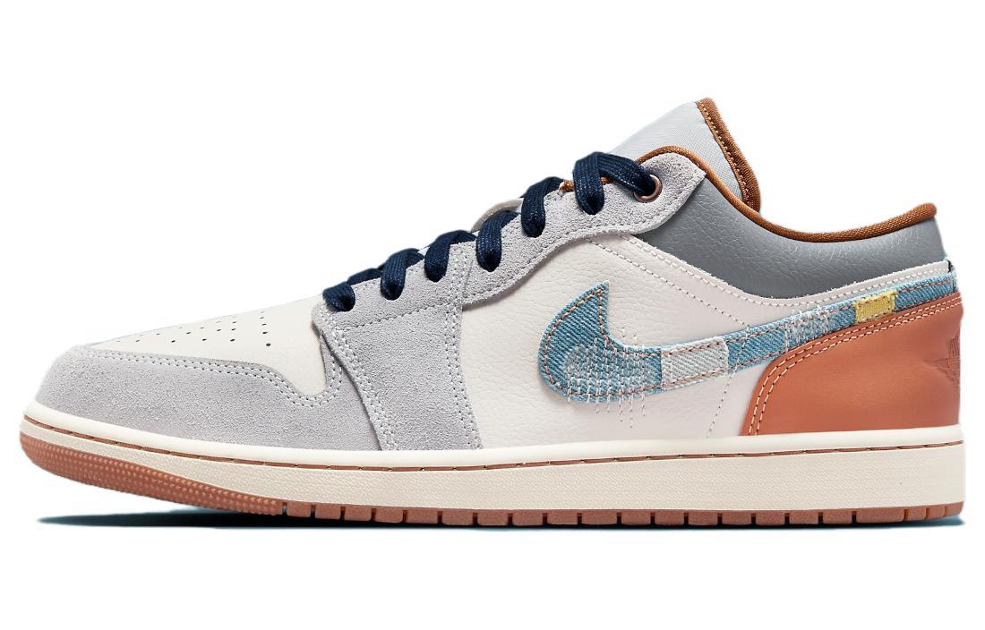 

Кеды унисекс Jordan Air Jordan 1 Low серые 41 EU, Серый, Air Jordan 1 Low