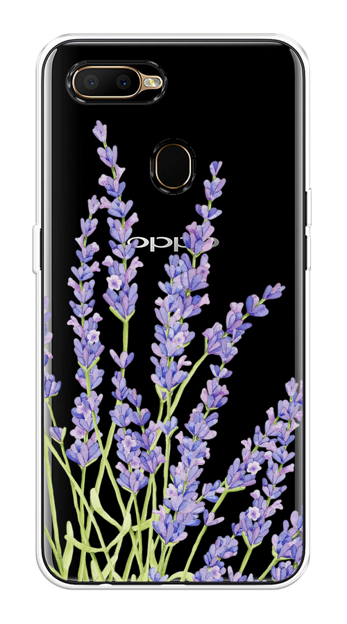 

Чехол на Oppo A5s "Лавандовые стебли", Фиолетовый;зеленый, 252350-1