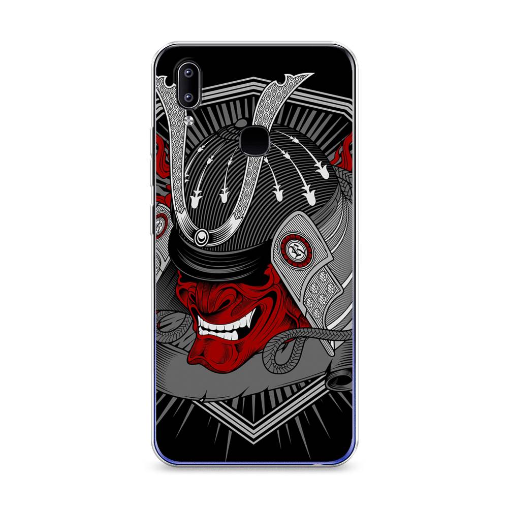 

Чехол для Vivo Y93/Y93 lite "Красная маска самурая", Белый;красный;черный, 262950-4