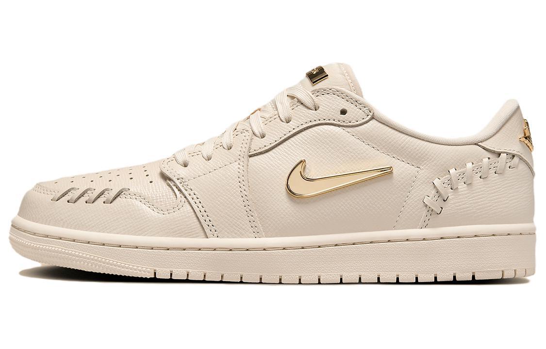 

Кеды унисекс Jordan Air Jordan 1 Low бежевые 35.5 EU, Бежевый, Air Jordan 1 Low