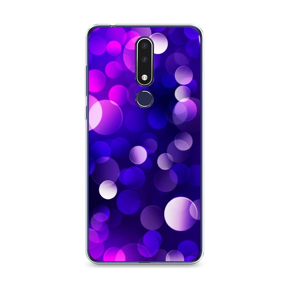

Чехол на Nokia 3.1 Plus "Абстракция 27", Фиолетовый, 122850-3