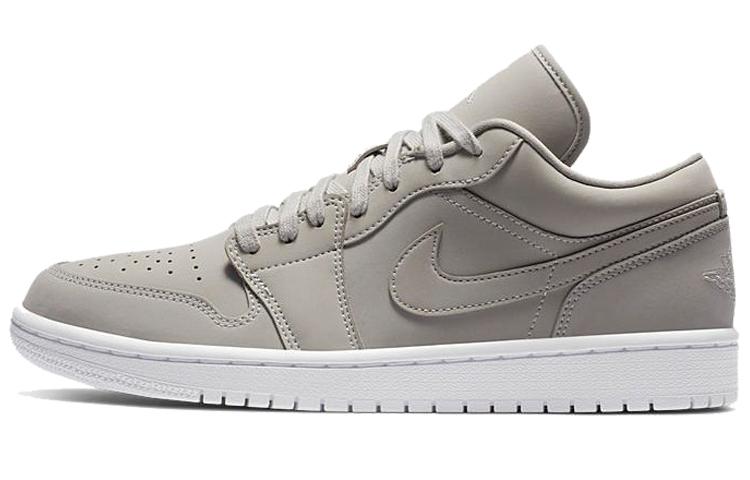 

Кеды унисекс Jordan Air Jordan 1 low серые 35.5 EU, Серый, Air Jordan 1 low