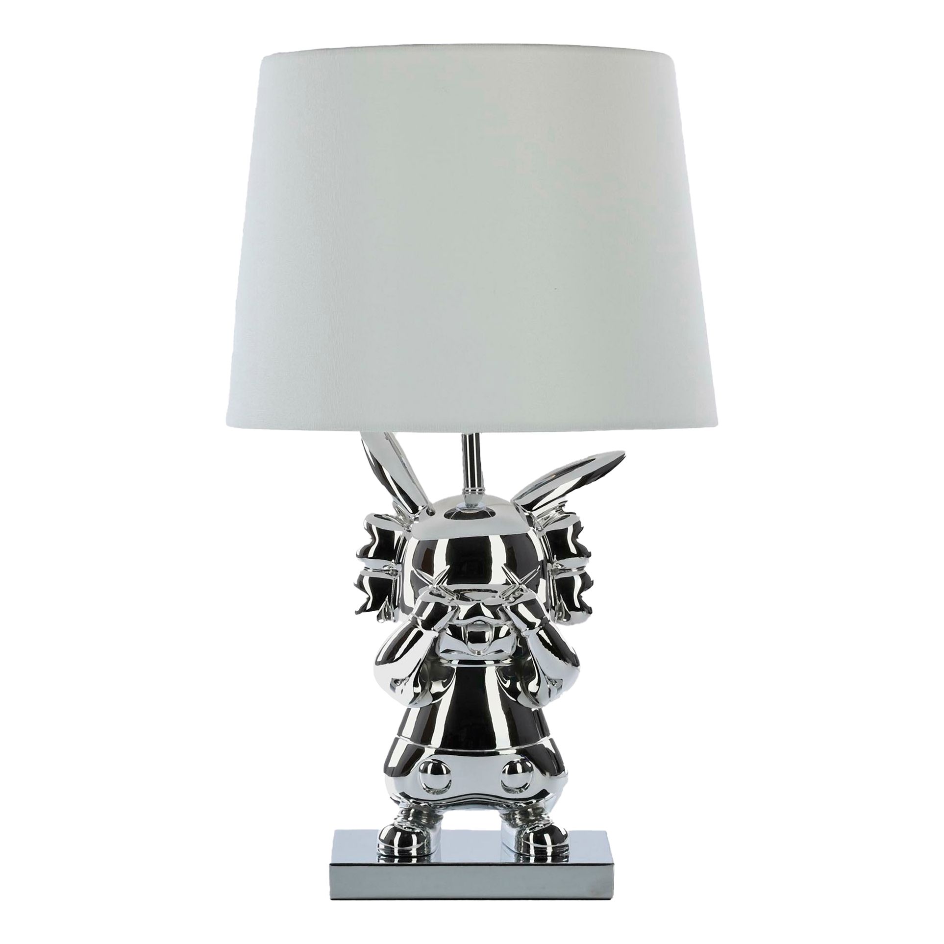 

Светильник настольный Zoyi ZY-3858TL E27 хром белый