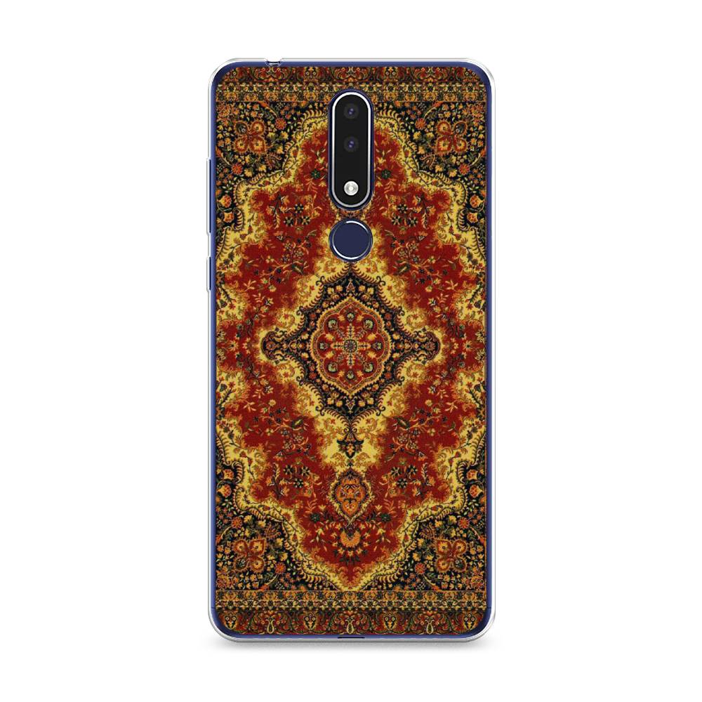 

Чехол на Nokia 3.1 Plus "Ковер", Коричневый;золотистый;красный, 122850-3