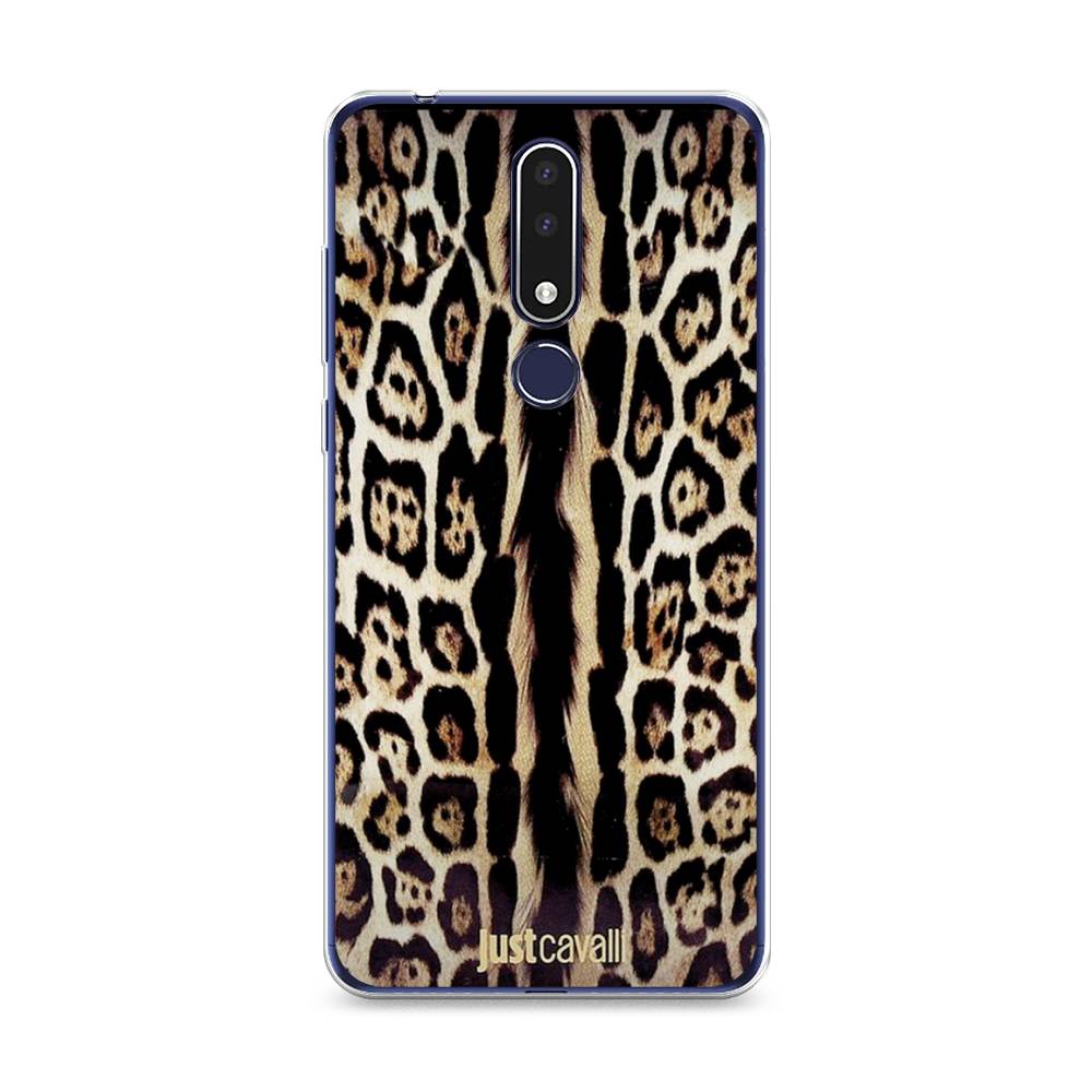 

Чехол на Nokia 3.1 Plus "Леопард кавалли", Черный;коричневый, 122850-1