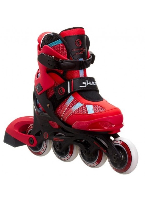 Роликовые коньки Micro SHAPER, RED/BLACK, 29-32