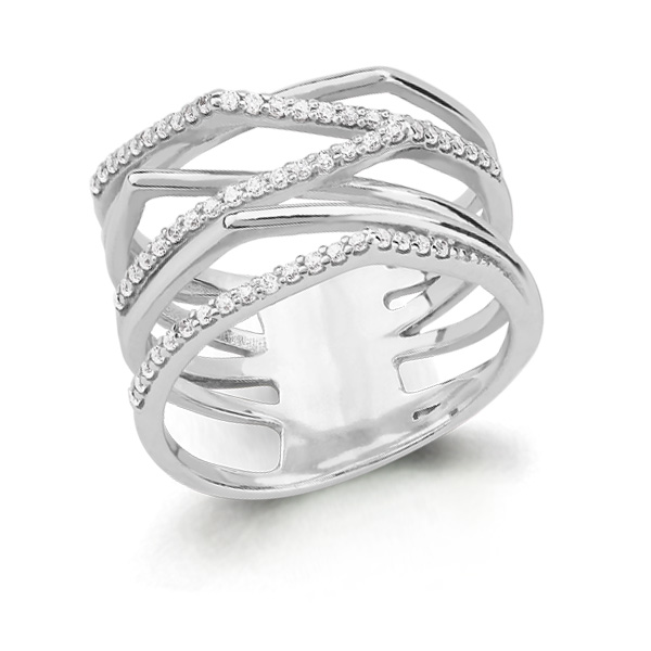 

Кольцо из серебра р. 17,5 AQUAMARINE 64682А_925_р, 64682А_925_р