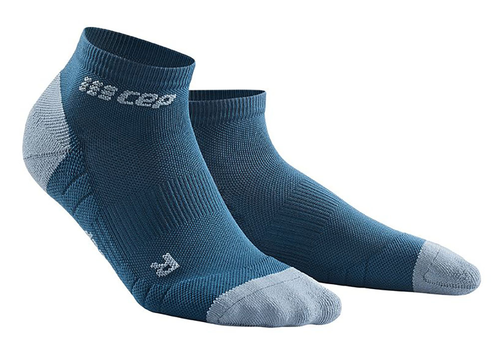 фото Комплект носков мужских cep low cut socks c093 синих 42-44