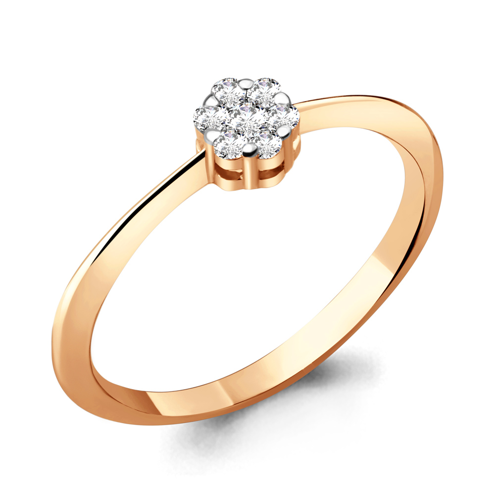 

Кольцо из золота р. 17,5 AQUAMARINE 961449к_585_кз, 961449к_585_кз