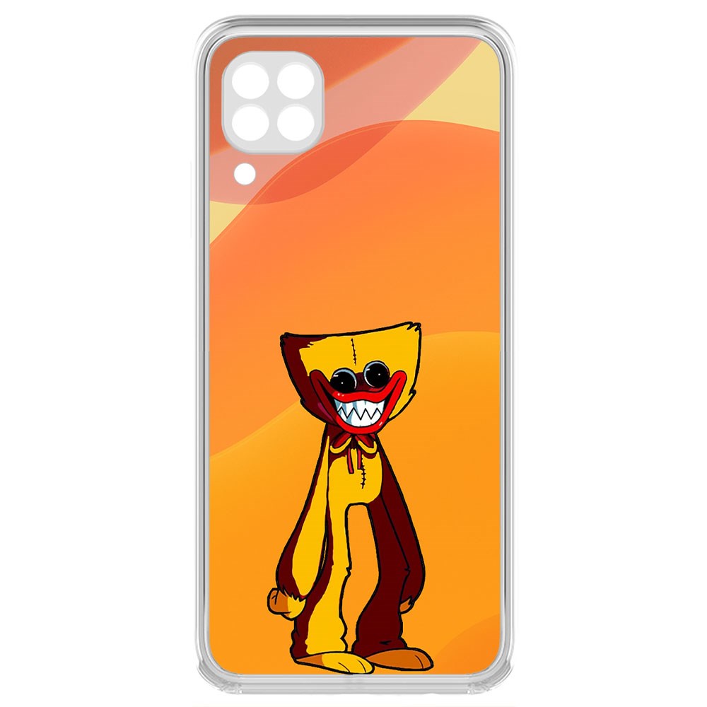 Чехол-накладка Krutoff Clear Case Хаги Ваги Желтый для Huawei Nova 6SE