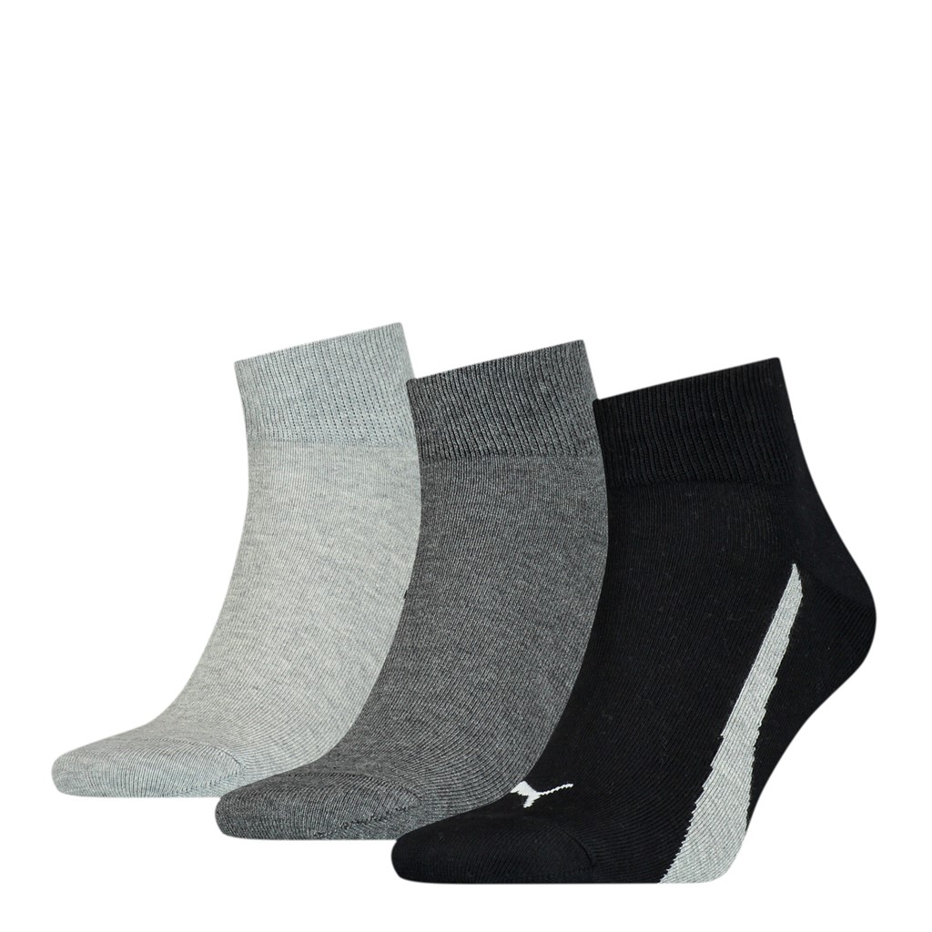 

Комплект носков мужских PUMA Unisex Lifestyle Quarter 3P черных 39-42, Unisex Lifestyle Quarter 3P
