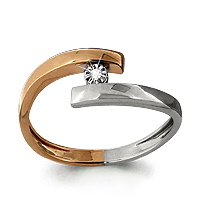 

Кольцо из золота р.  AQUAMARINE 961528к_585_кз, 961528к_585_кз
