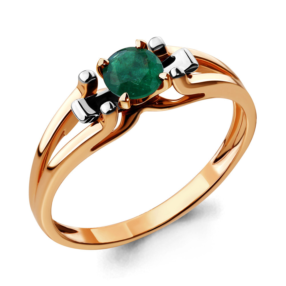 

Кольцо из золота р. 16,5 AQUAMARINE 963586к_585_кз, 963586к_585_кз