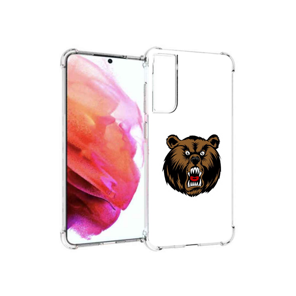 

Чехол MyPads Tocco для Samsung Galaxy S21 FE бурый, Прозрачный, Tocco