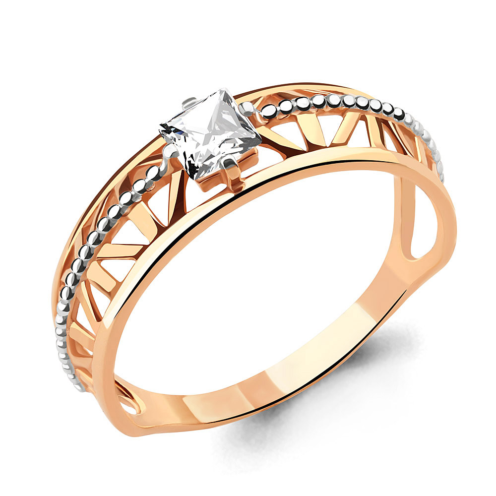 

Кольцо из серебра р. 18,5 AQUAMARINE 68055_925_з, 68055_925_з