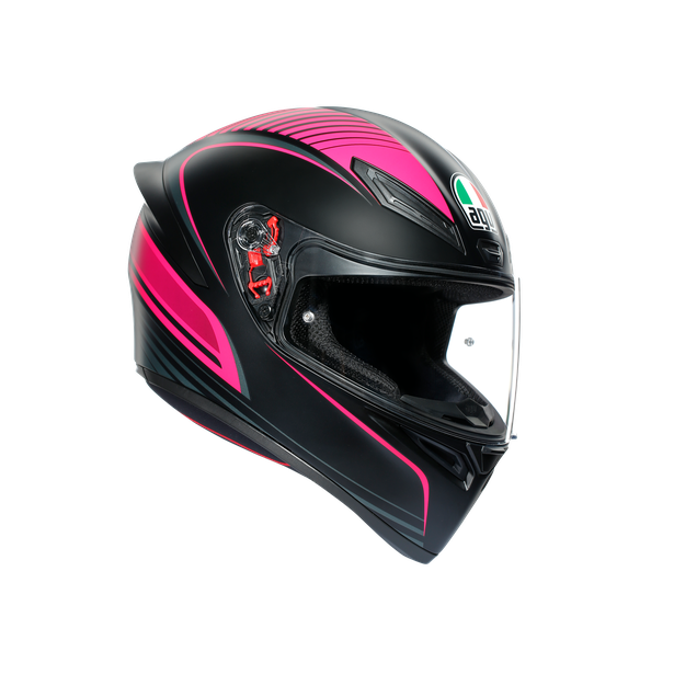 

AGV Шлем AGV K-1 MULTI Warmup Black/Pink MS, Шлем AGV K-1 MULTI Warmup Black/Pink MS