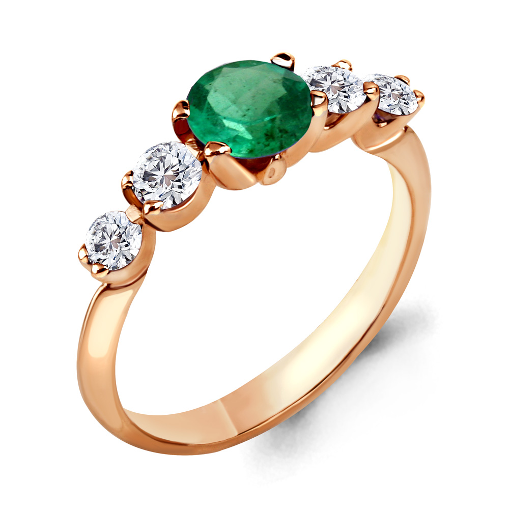 

Кольцо из золота р. 17,5 AQUAMARINE 962324к_585_кз, 962324к_585_кз