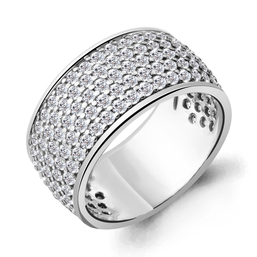 

Кольцо из серебра р. 19 AQUAMARINE 61290А_925_р, 61290А_925_р