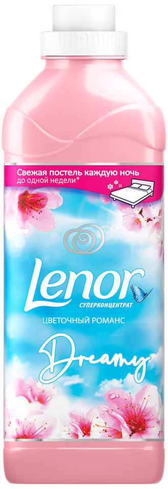 фото Кондиционер для белья lenor цветочный романс 26 стирок 930мл