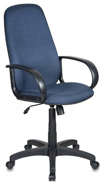 фото Компьютерное кресло бюрократ ch-808axsn/black&blue 664037, синий/черный