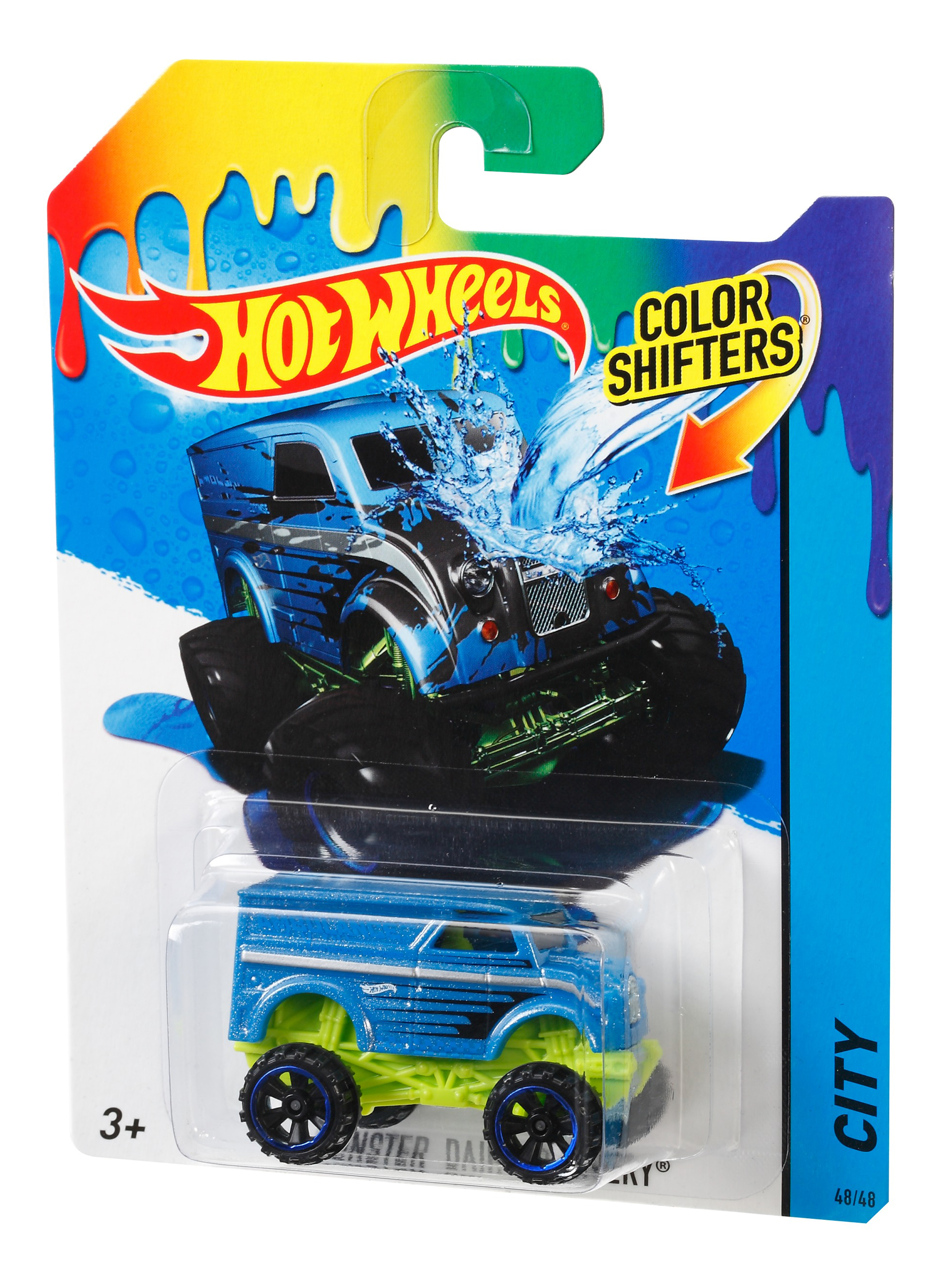 

игрушечная машинка Hot Wheels изменяющая цвет BHR15 BHR57, Разноцветный