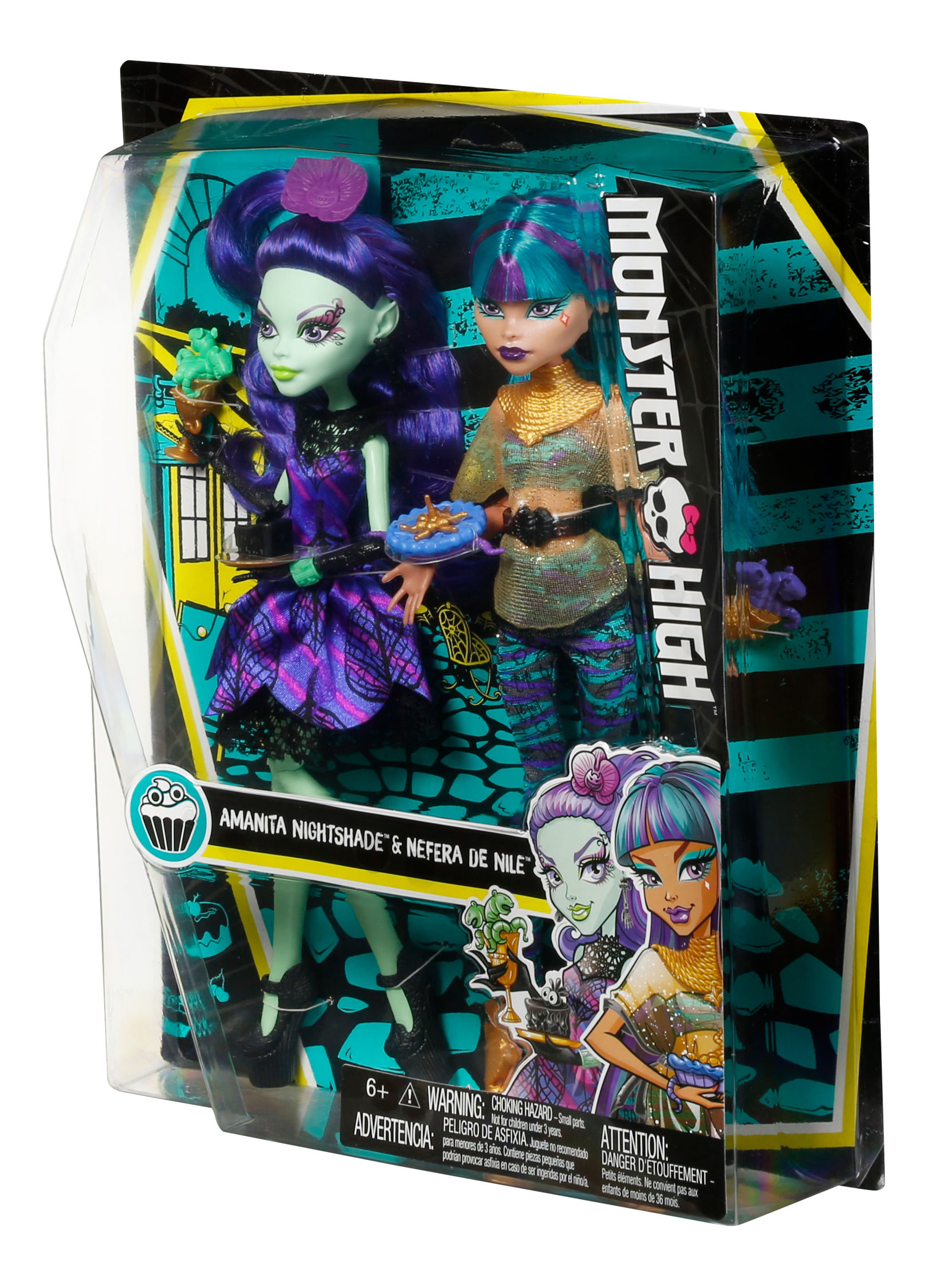 

Кукла Monster High Нефера и Аманита DMD73