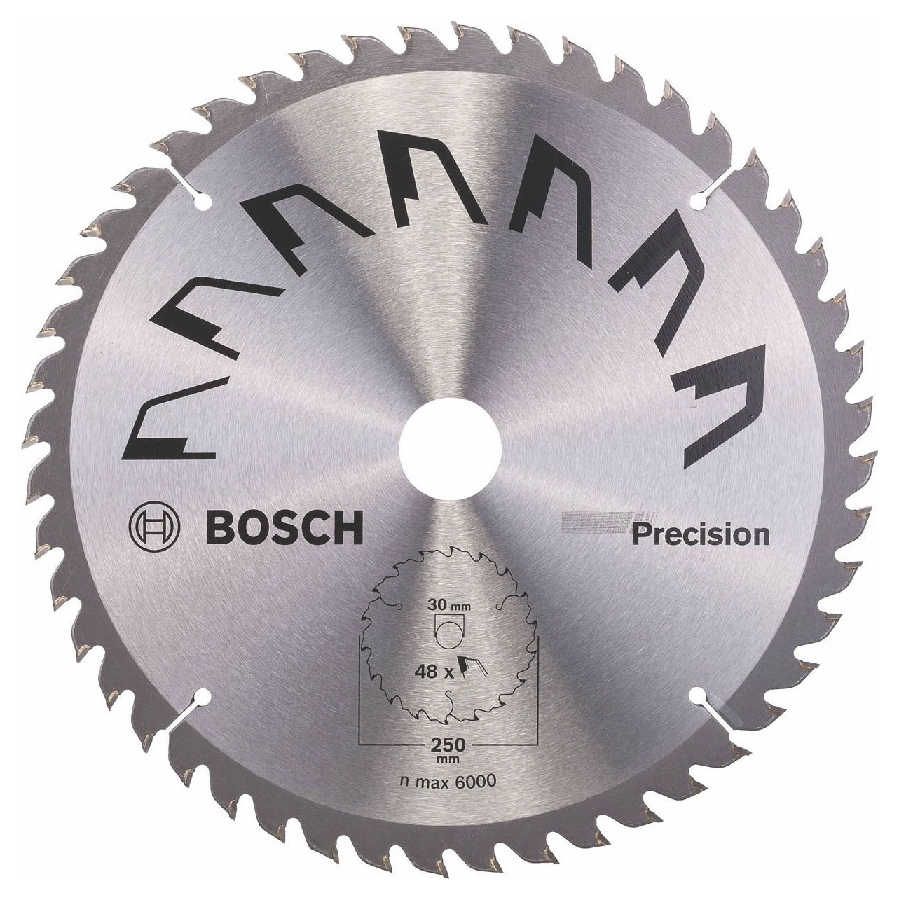 фото Пильный диск bosch precision 250x30мм 48зуб. (2609256879)