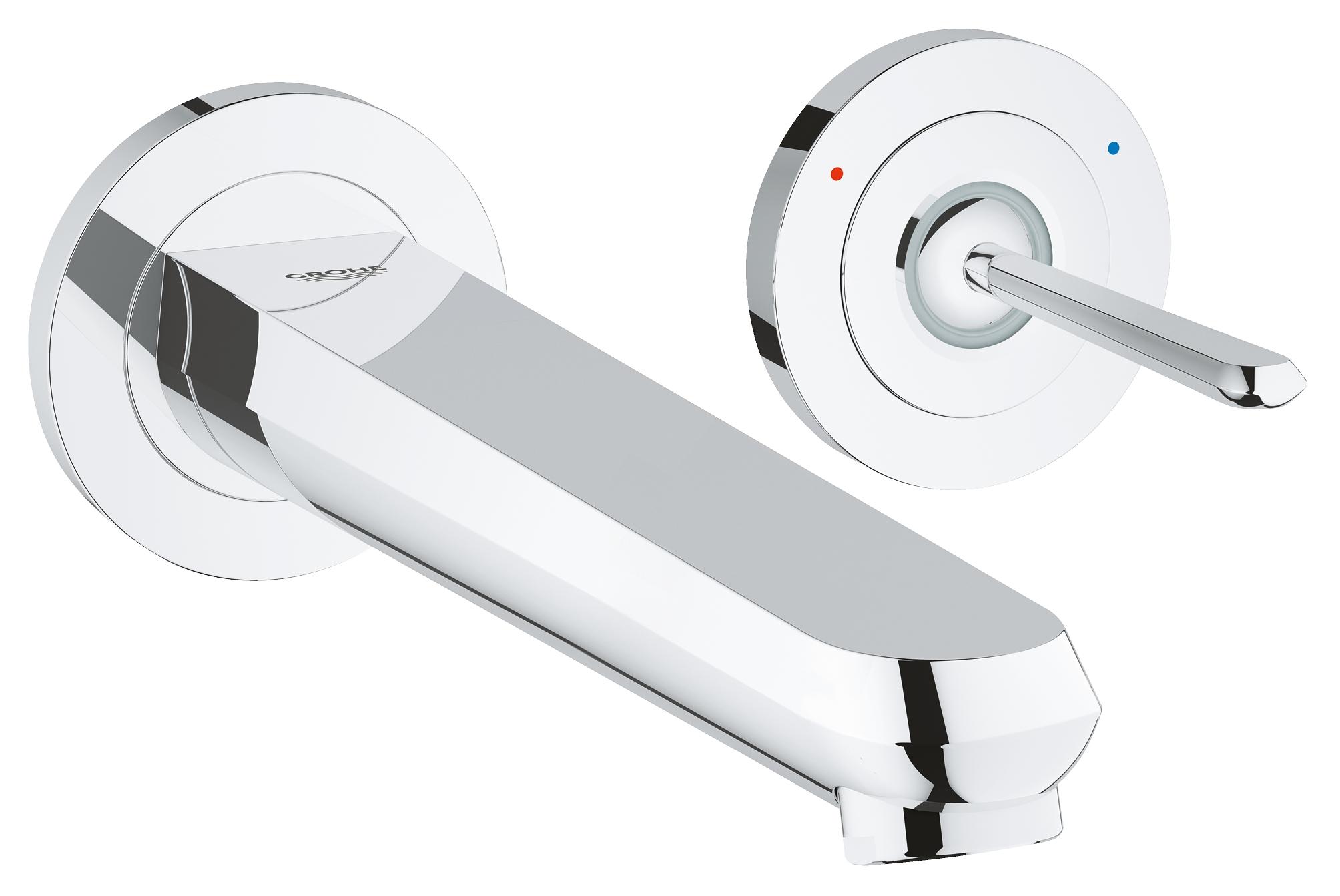 фото Смеситель для встраиваемой системы grohe eurodisc joy 19969000 серебристый