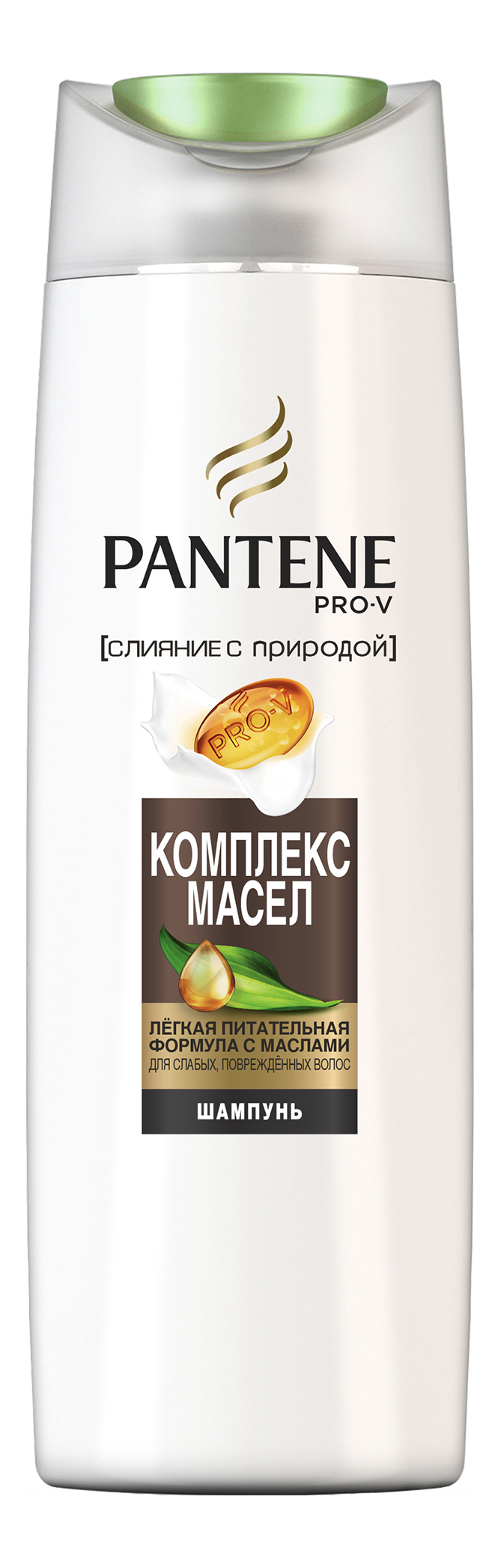

Шампунь Pantene Слияние с природой Oil Therapy 250 мл, шампунь для женщин 81601137