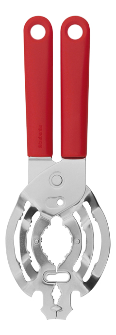 

Открывалка для банок Brabantia 106583 24.5 см, Серебристый;красный, открывалка 106583