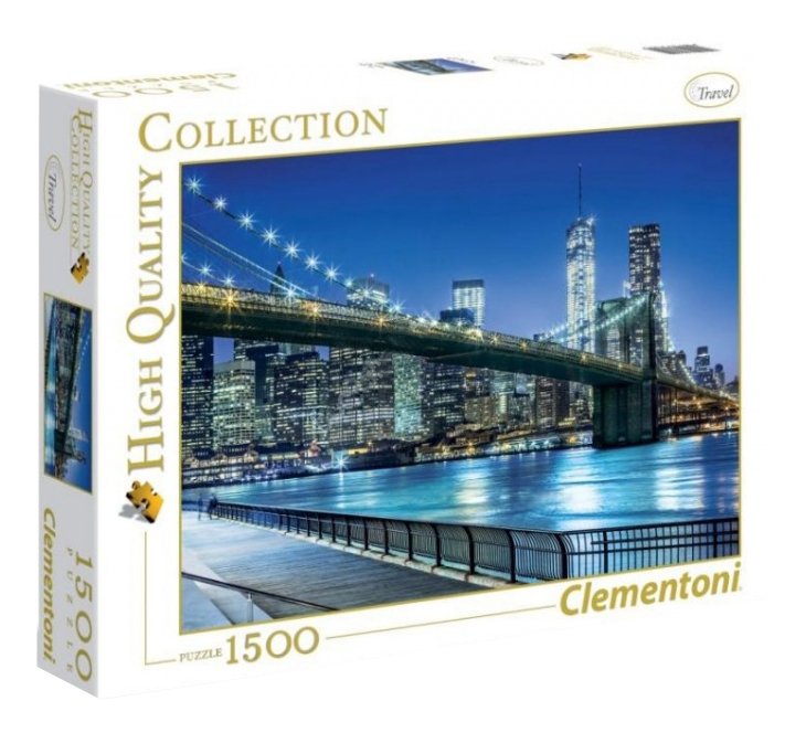 

Пазл Clementoni улица 1500 деталей, нью-Йорк 1500 деталей