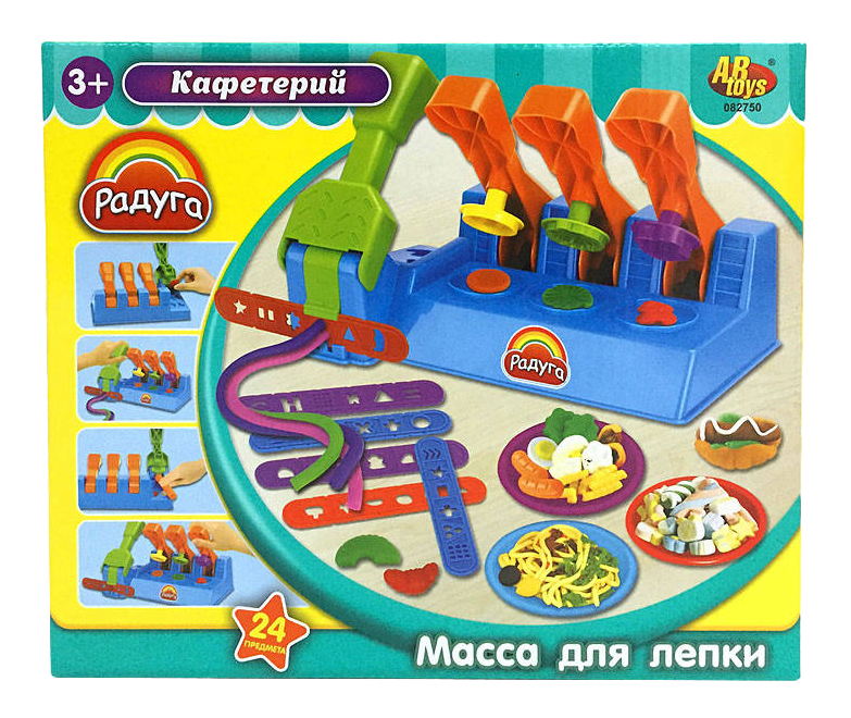 фото Набор для лепки из пластилина abtoys кафетерий