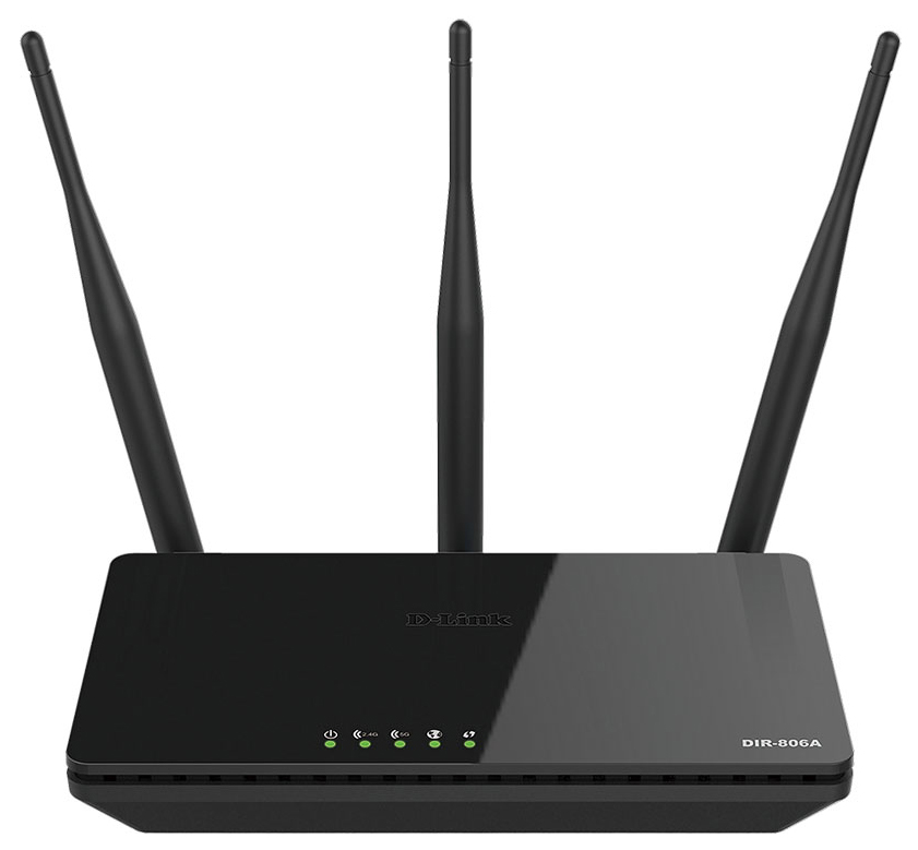 фото Wi-fi роутер d-link dir-806a black