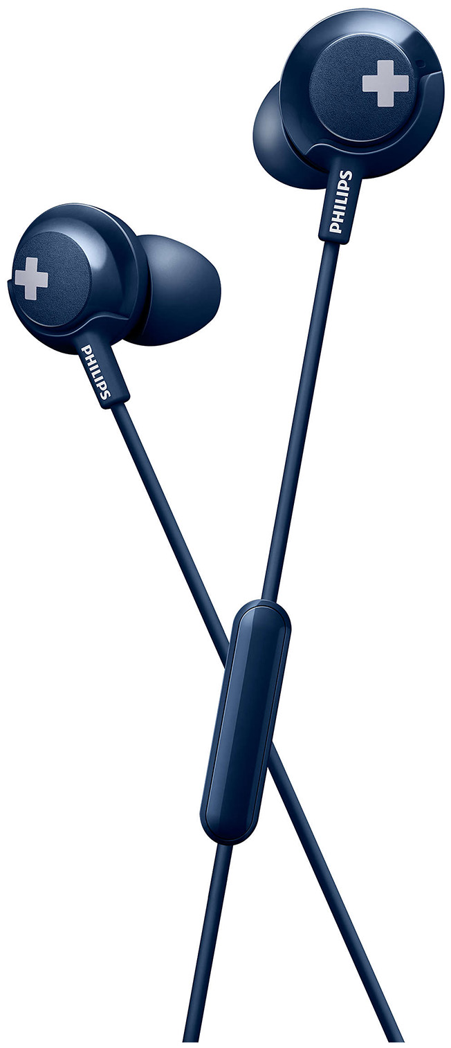 фото Наушники philips she4305 blue