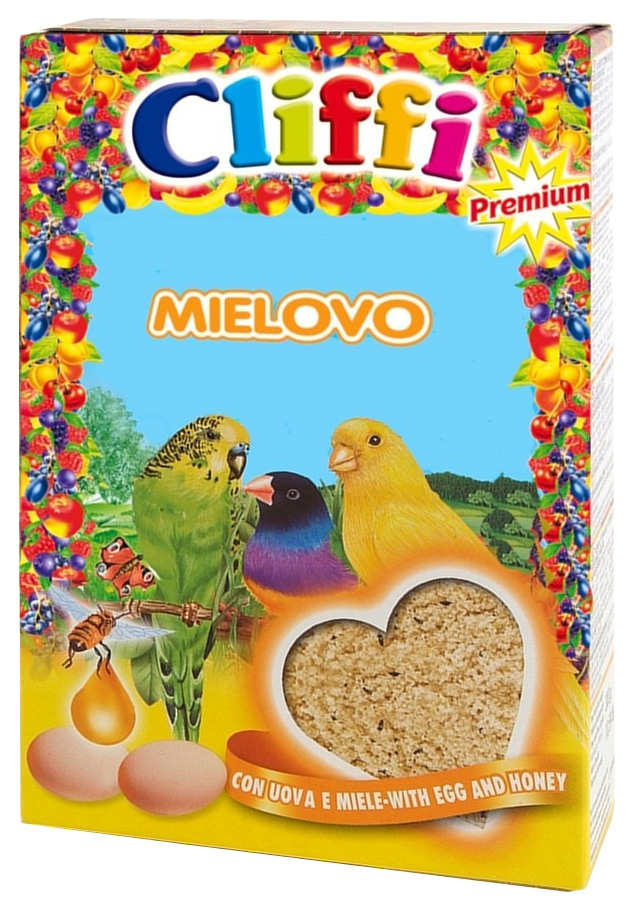 

Сухой корм для экзотических птиц Cliffi Яичный с медом, 300г